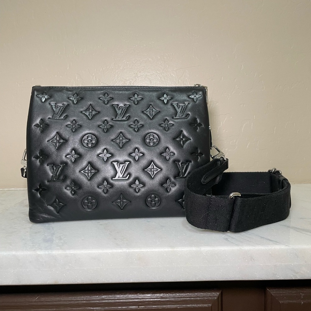 Louis Vuitton Black Couss PM NV Noir Palla